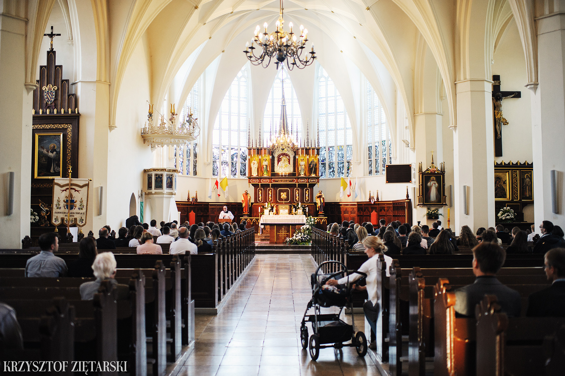 Konferencja ks.Jana Kaczkowskiego i Msza Trydencka u oo.Cystersów w Gdańsku - 1.