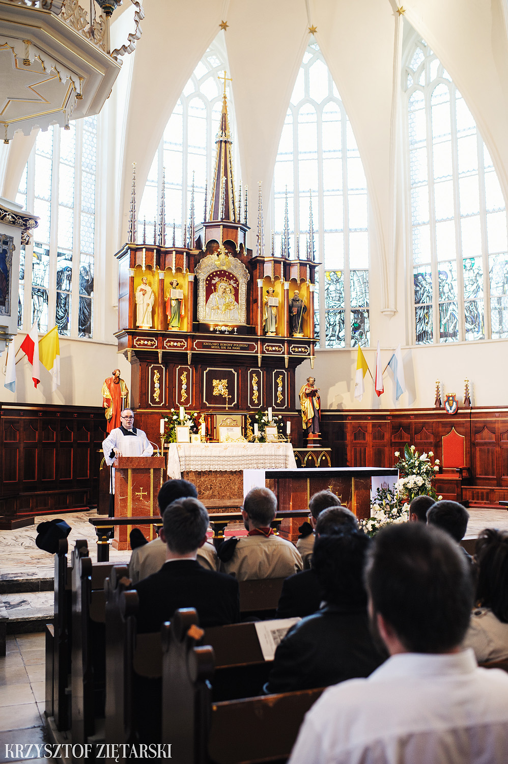 Konferencja ks.Jana Kaczkowskiego i Msza Trydencka u oo.Cystersów w Gdańsku - 2.