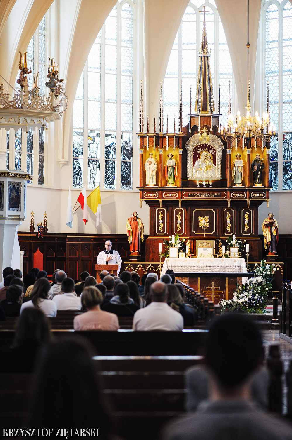 Konferencja ks.Jana Kaczkowskiego i Msza Trydencka u oo.Cystersów w Gdańsku - 5.