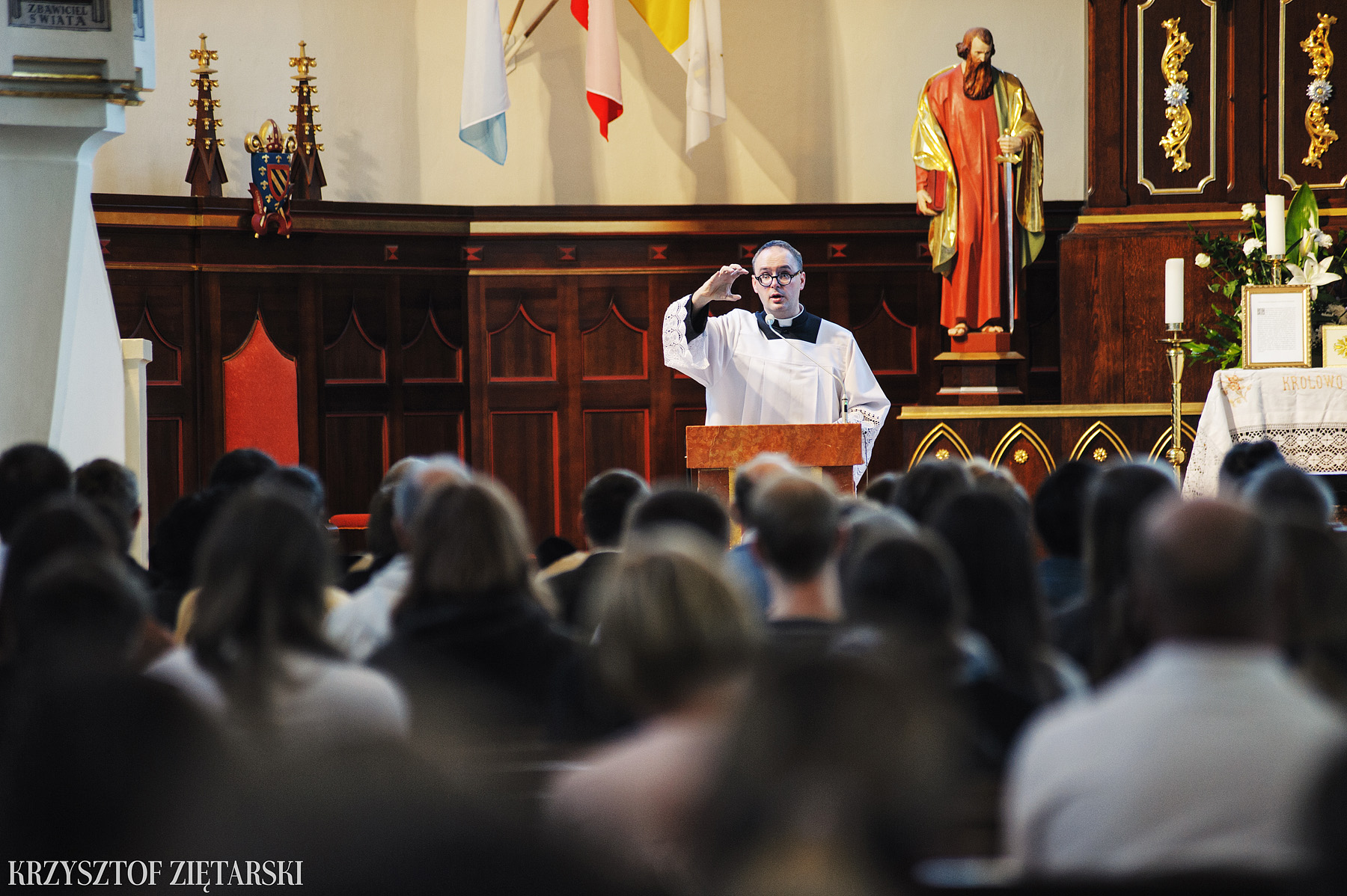 Konferencja ks.Jana Kaczkowskiego i Msza Trydencka u oo.Cystersów w Gdańsku - 6.