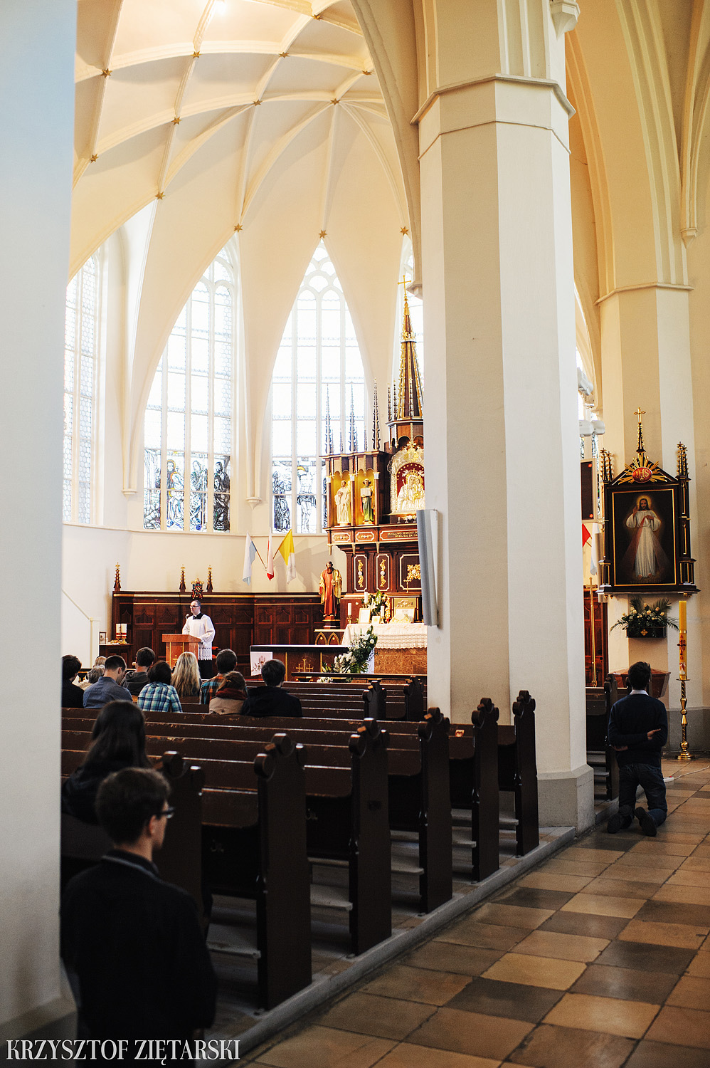 Konferencja ks.Jana Kaczkowskiego i Msza Trydencka u oo.Cystersów w Gdańsku - 7.