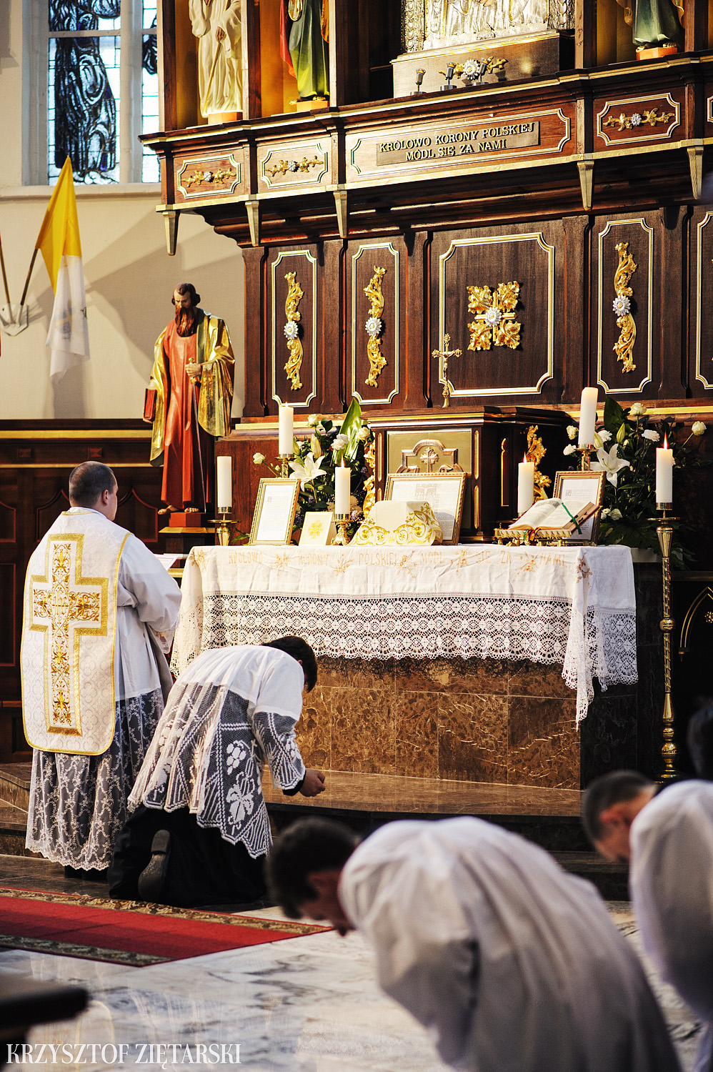 Konferencja ks.Jana Kaczkowskiego i Msza Trydencka u oo.Cystersów w Gdańsku - 13.