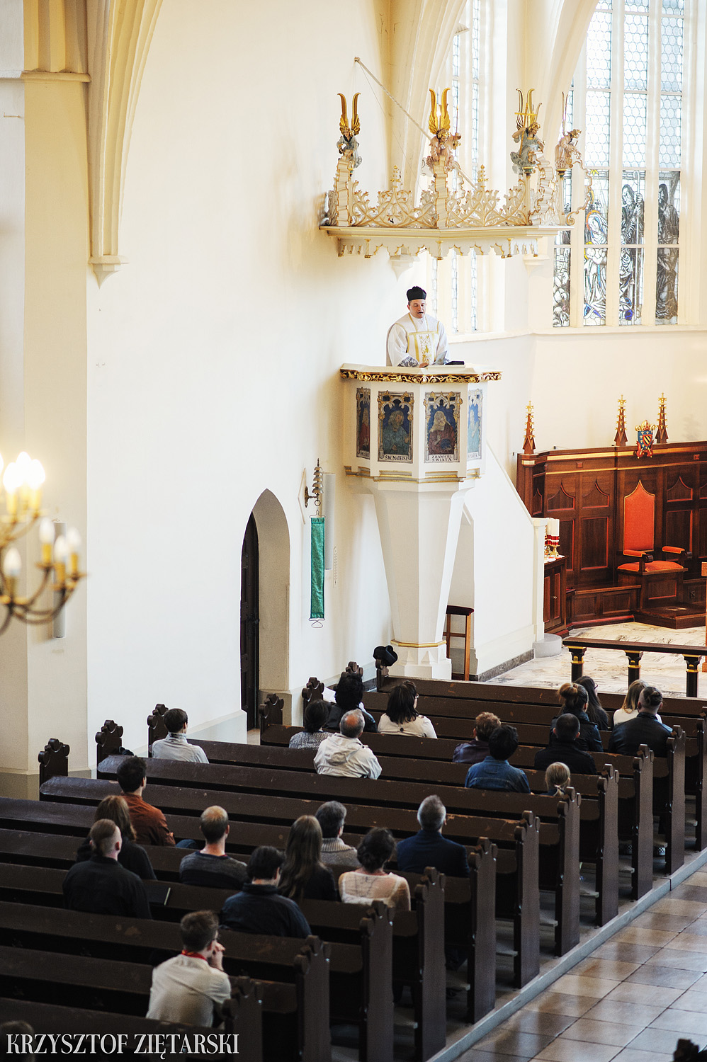 Konferencja ks.Jana Kaczkowskiego i Msza Trydencka u oo.Cystersów w Gdańsku - 20.
