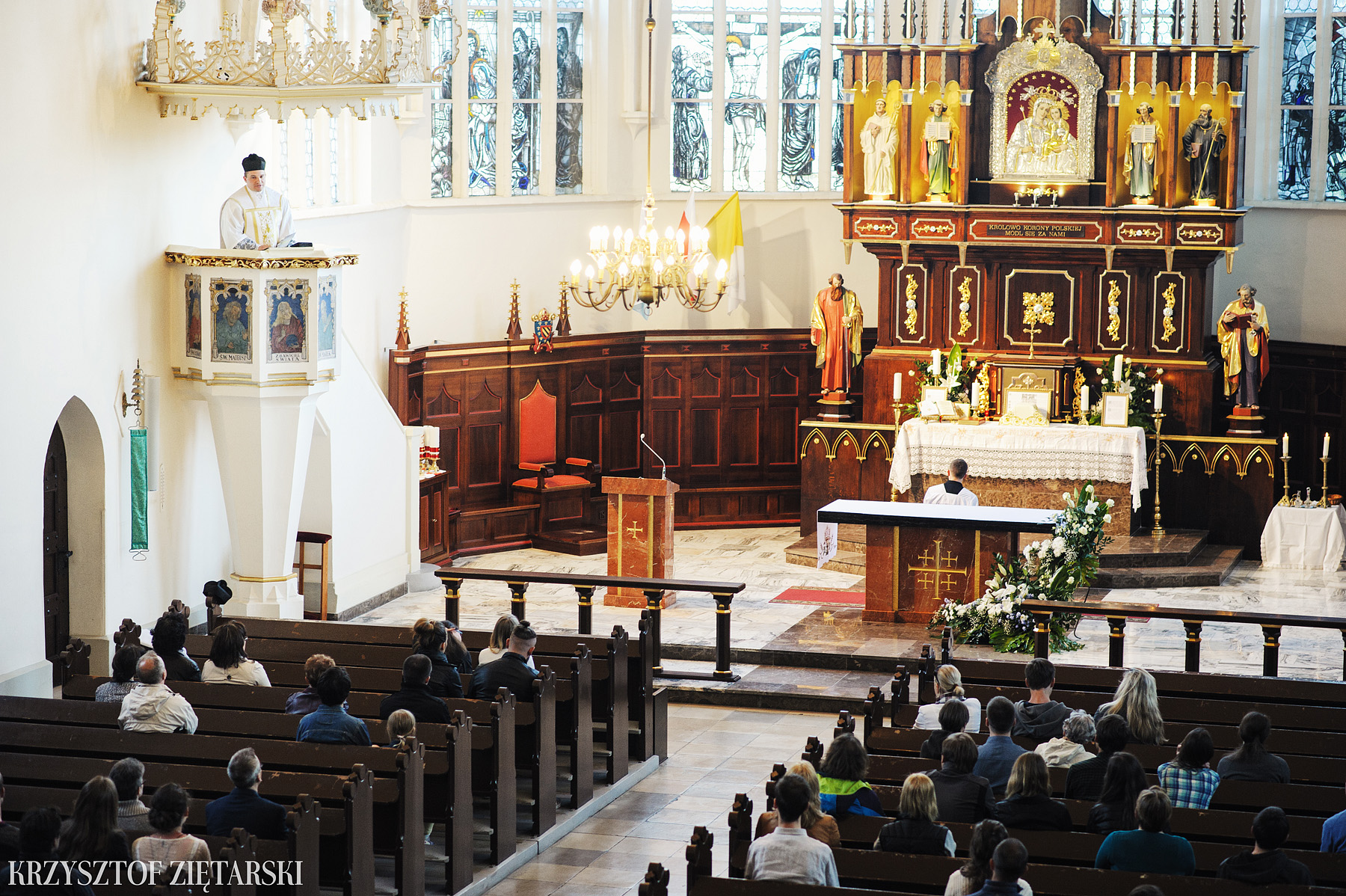Konferencja ks.Jana Kaczkowskiego i Msza Trydencka u oo.Cystersów w Gdańsku - 21.