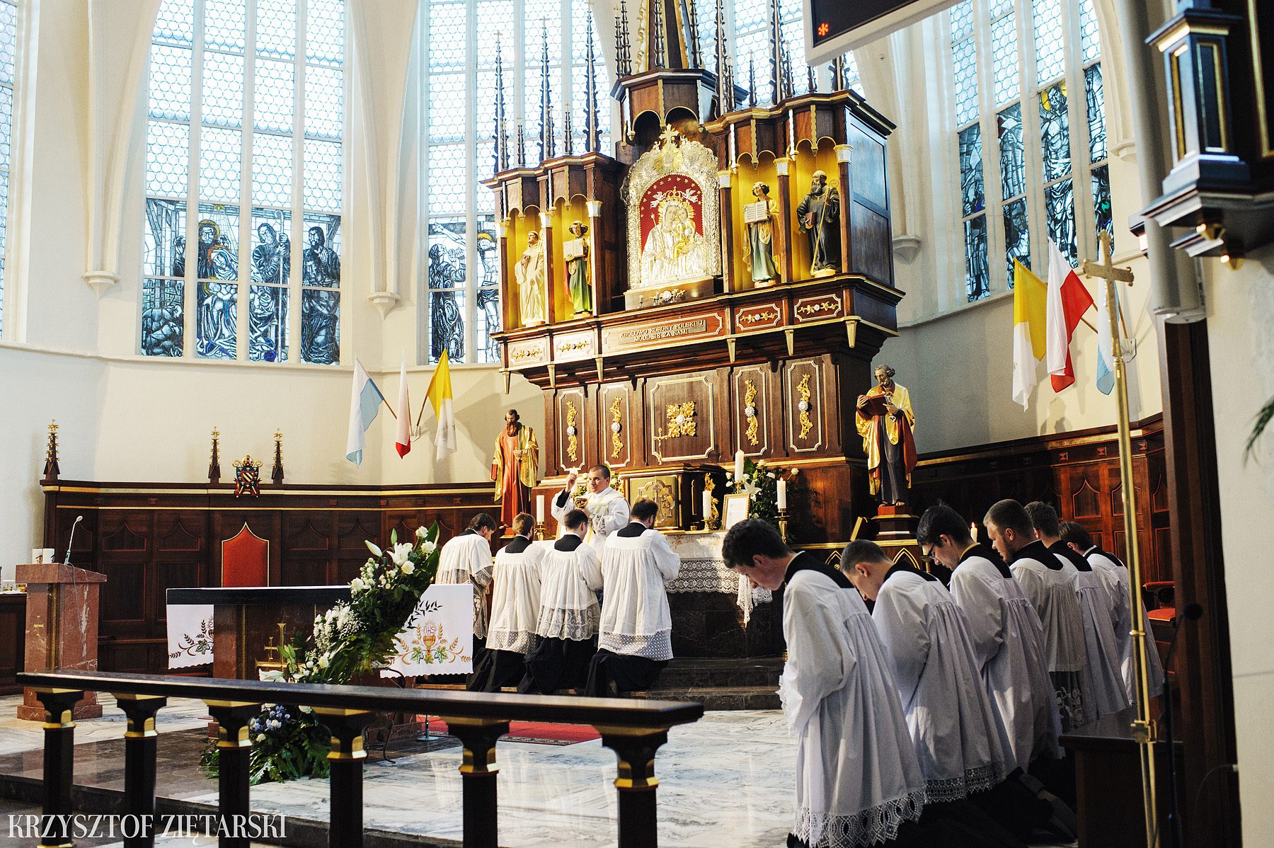Konferencja ks.Jana Kaczkowskiego i Msza Trydencka u oo.Cystersów w Gdańsku - 34.