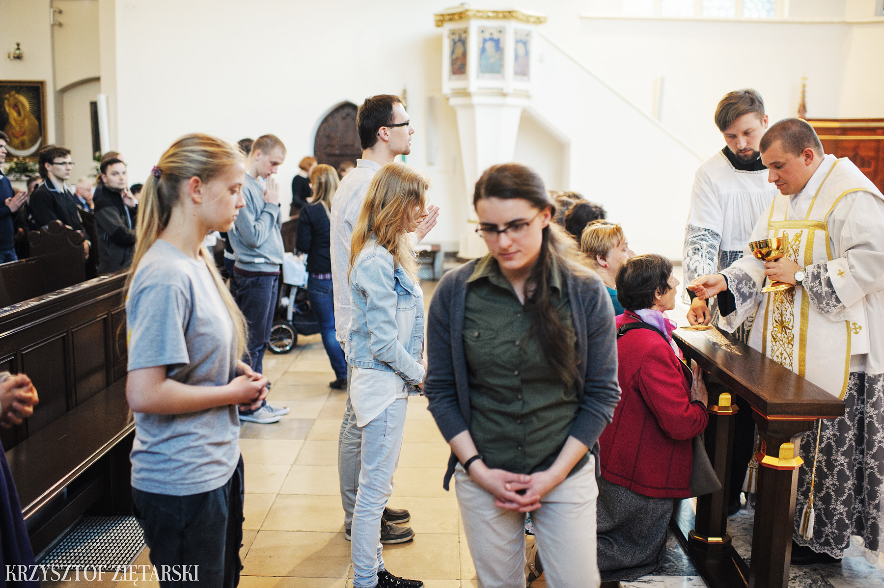 Konferencja ks.Jana Kaczkowskiego i Msza Trydencka u oo.Cystersów w Gdańsku - 36.