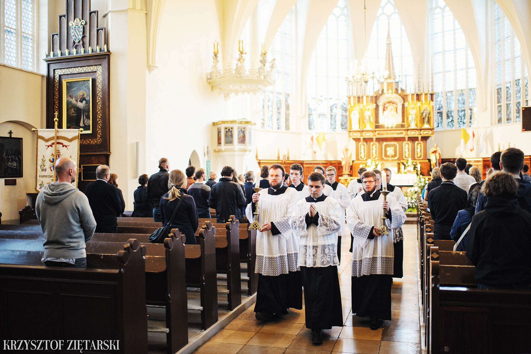 Konferencja ks.Jana Kaczkowskiego i Msza Trydencka u oo.Cystersów w Gdańsku - 40.