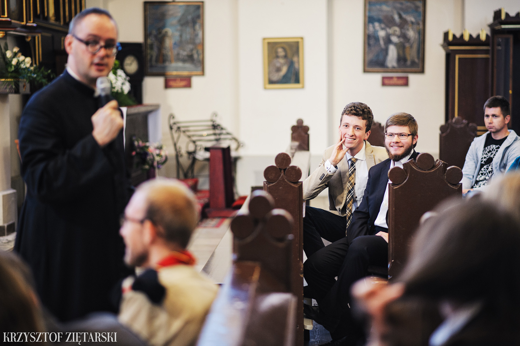 Konferencja ks.Jana Kaczkowskiego i Msza Trydencka u oo.Cystersów w Gdańsku - 47.