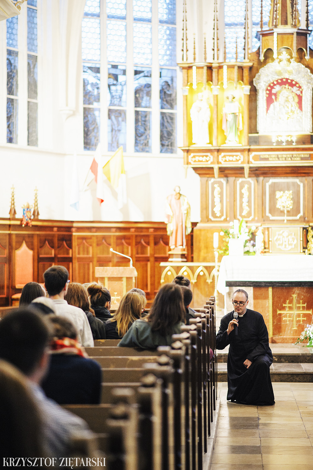 Konferencja ks.Jana Kaczkowskiego i Msza Trydencka u oo.Cystersów w Gdańsku - 50.