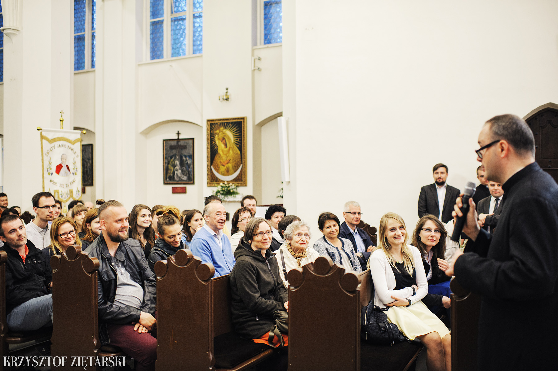 Konferencja ks.Jana Kaczkowskiego i Msza Trydencka u oo.Cystersów w Gdańsku - 56.