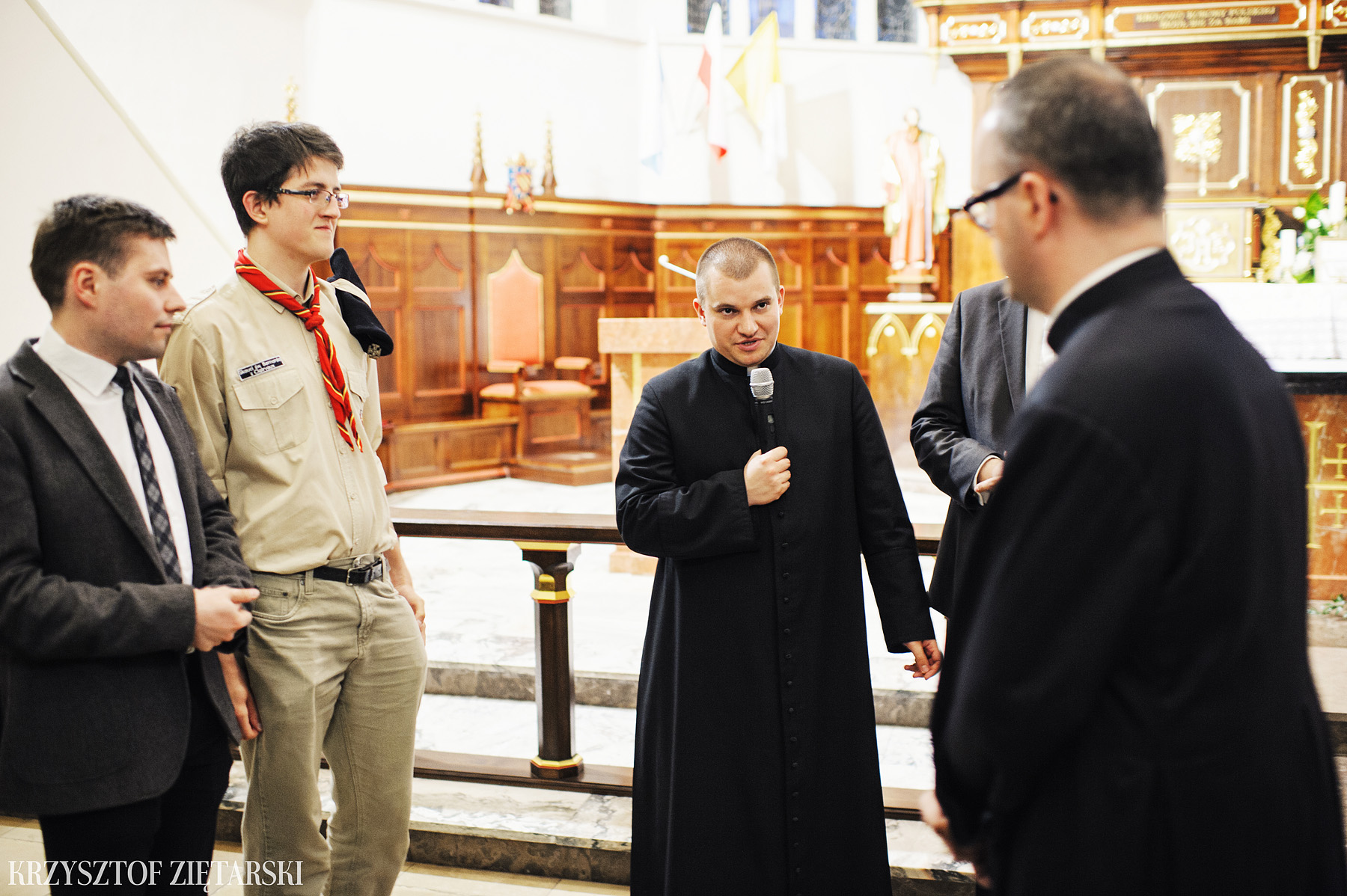 Konferencja ks.Jana Kaczkowskiego i Msza Trydencka u oo.Cystersów w Gdańsku - 57.