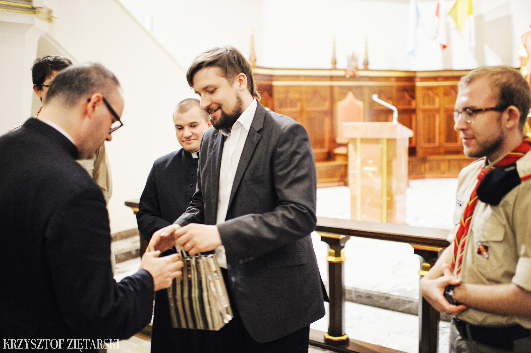 Konferencja ks.Jana Kaczkowskiego i Msza Trydencka u oo.Cystersów w Gdańsku - 58.