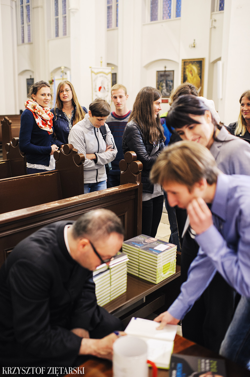 Konferencja ks.Jana Kaczkowskiego i Msza Trydencka u oo.Cystersów w Gdańsku - 67.